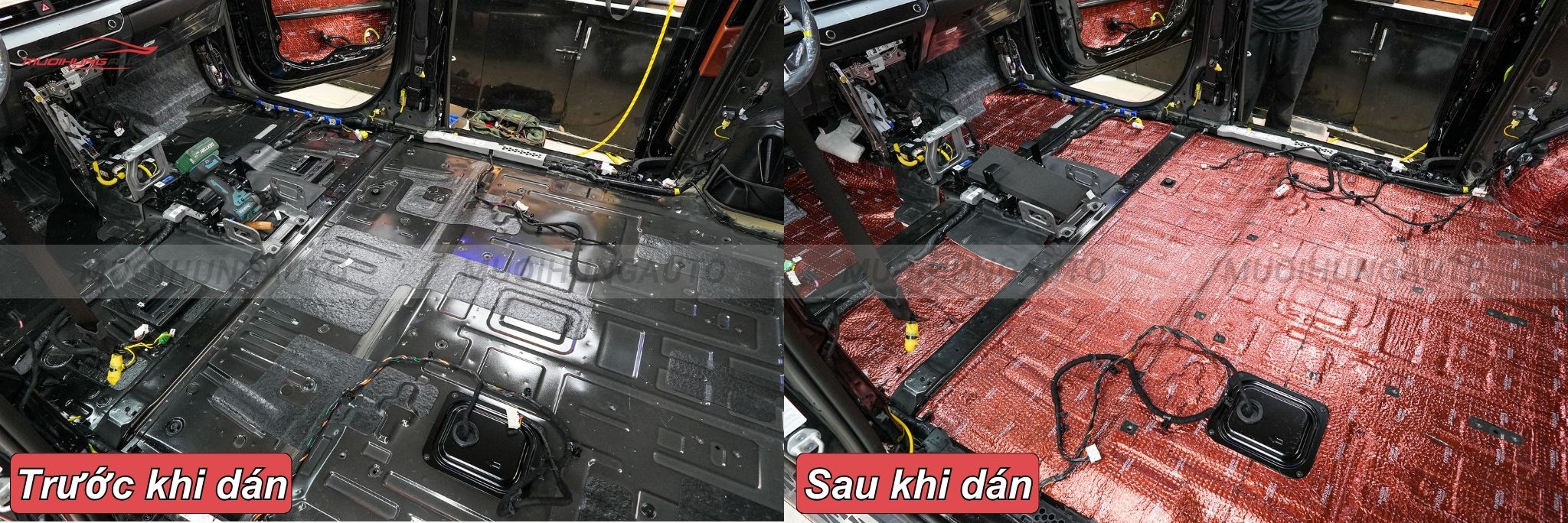 Dán Cách Âm Chống Ồn Cho Xe Ô Tô Tại Quận 2