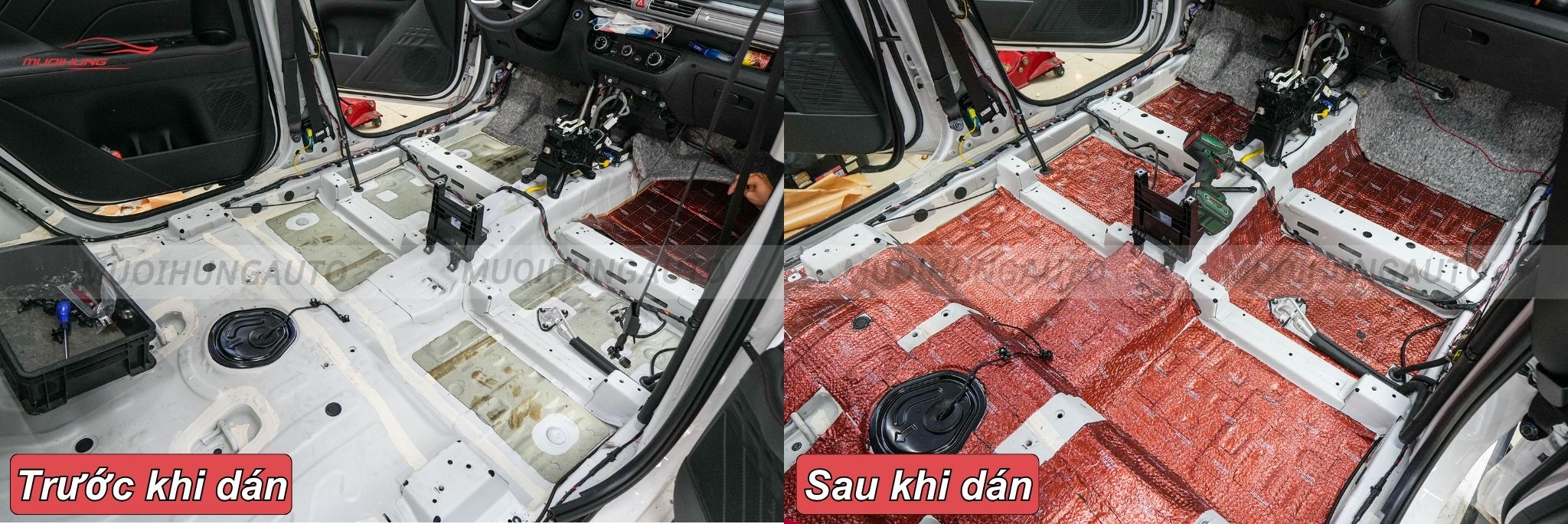 Dán Cách Âm Chống Ồn Cho Xe Ô Tô Tại Quận 4