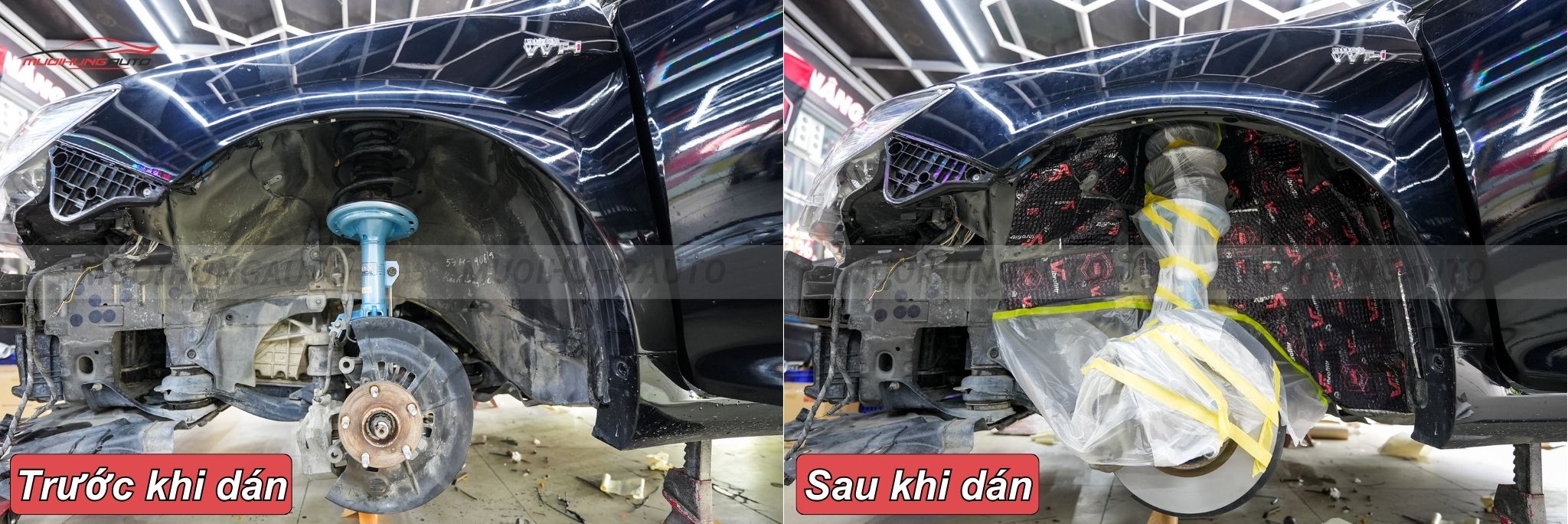 Dán Cách Âm Chống Ồn Cho Xe Ô Tô Tại Quận 9