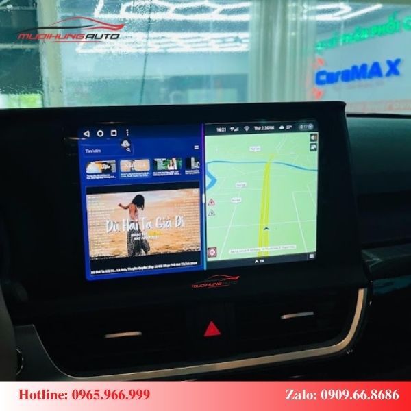 Chia đôi màn hình, chạy đa nhiệm