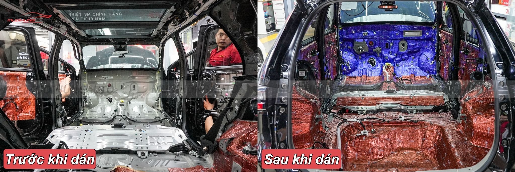 Dán Cách Âm Chống Ồn Cho Xe Ô Tô Tại Huyện Nhà Bè