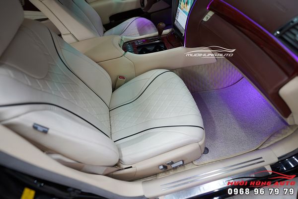 Khoác Lên Xe Lexus LS460L Một Tấm Áo Mới Với Dịch Vụ Độ Nội Thất Sang Chảnh
