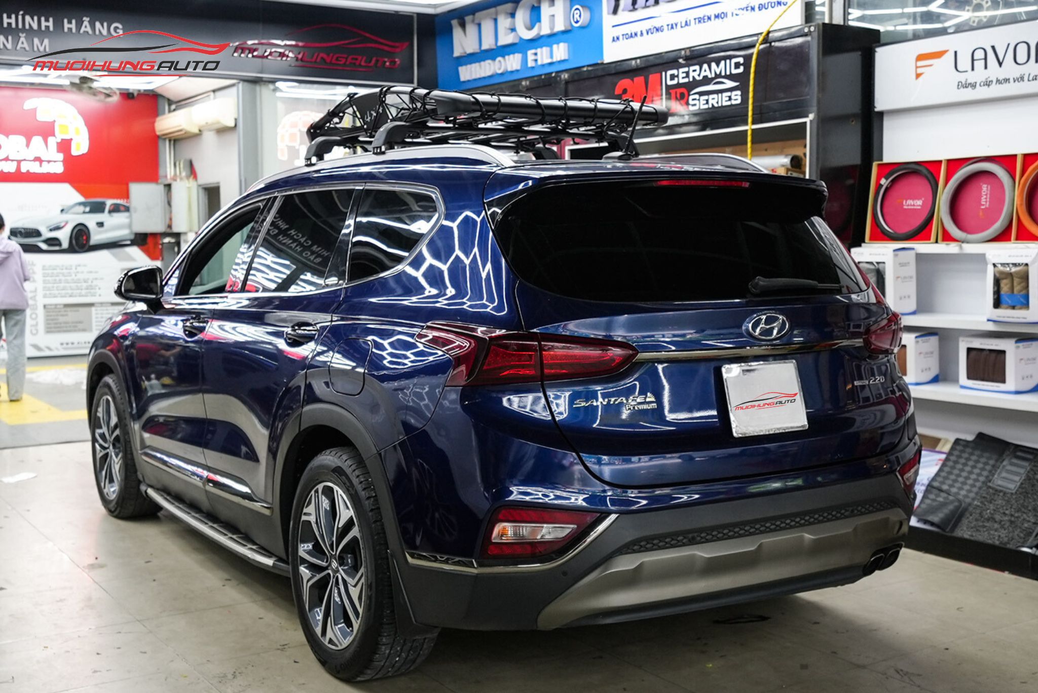 Baga mui vuông Yaki 129cm CP-439 cho xe Hyundai Santafe 2022