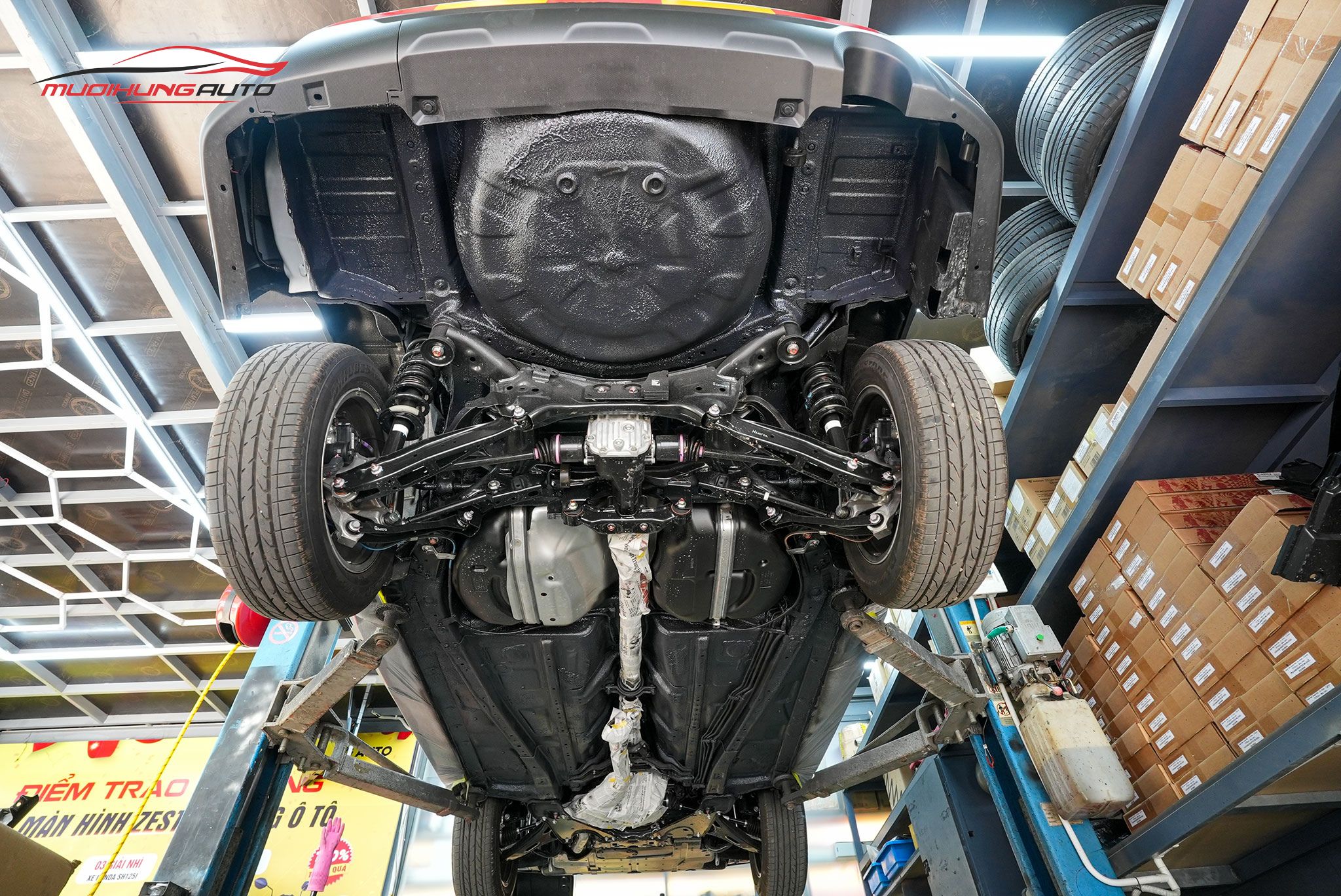 Có nên sơn phủ gầm Onzca gốc nước cho ô tô