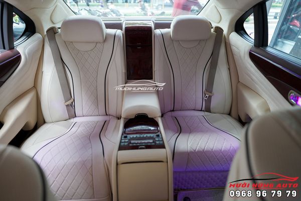 Khoác Lên Xe Lexus LS460L Một Tấm Áo Mới Với Dịch Vụ Độ Nội Thất Sang Chảnh
