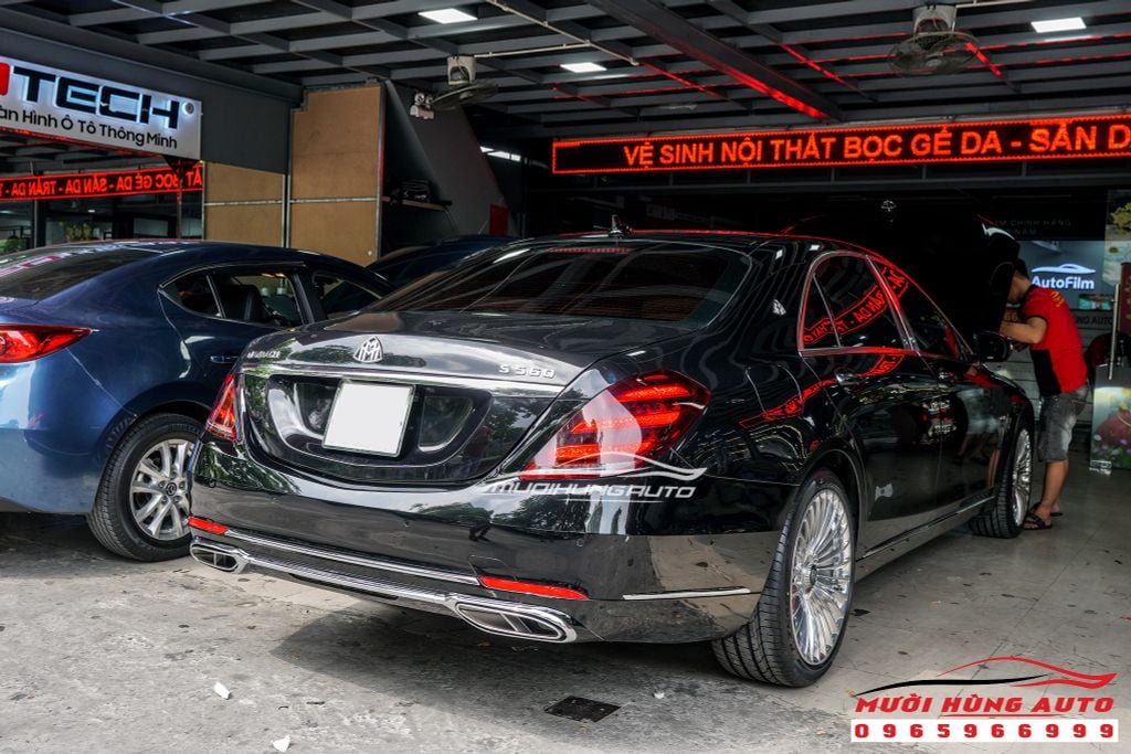 Độ Ngoại Thất Xe Mercedes S400/S500 2015 - 2018 Lên S560 Maybach Đẳng Cấp