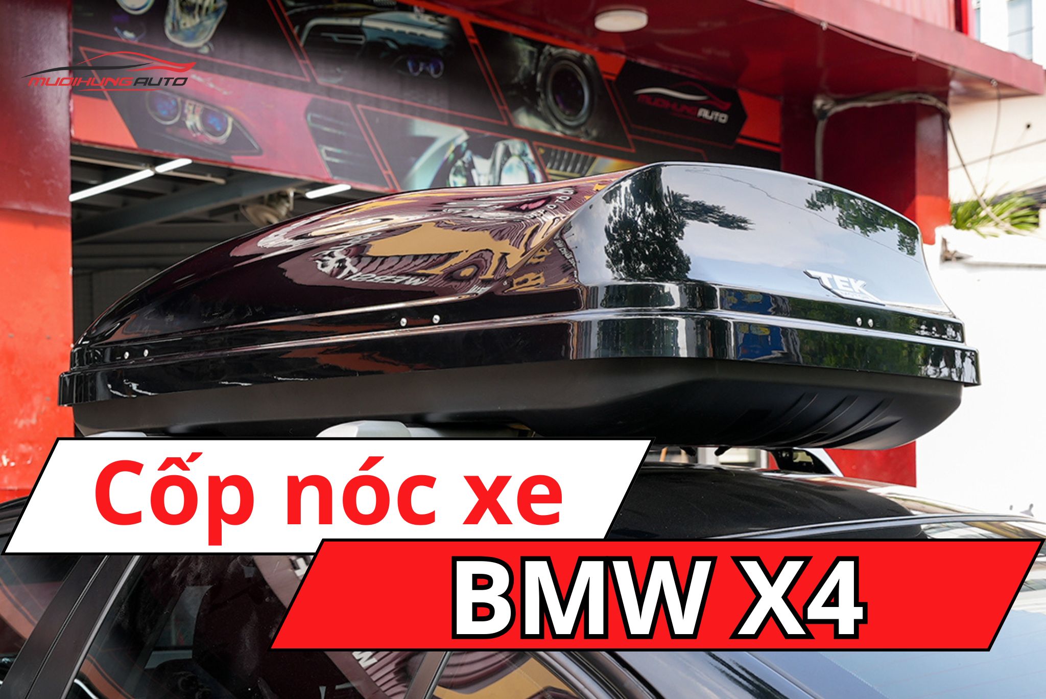 Cốp để đồ nóc xe BMW X4