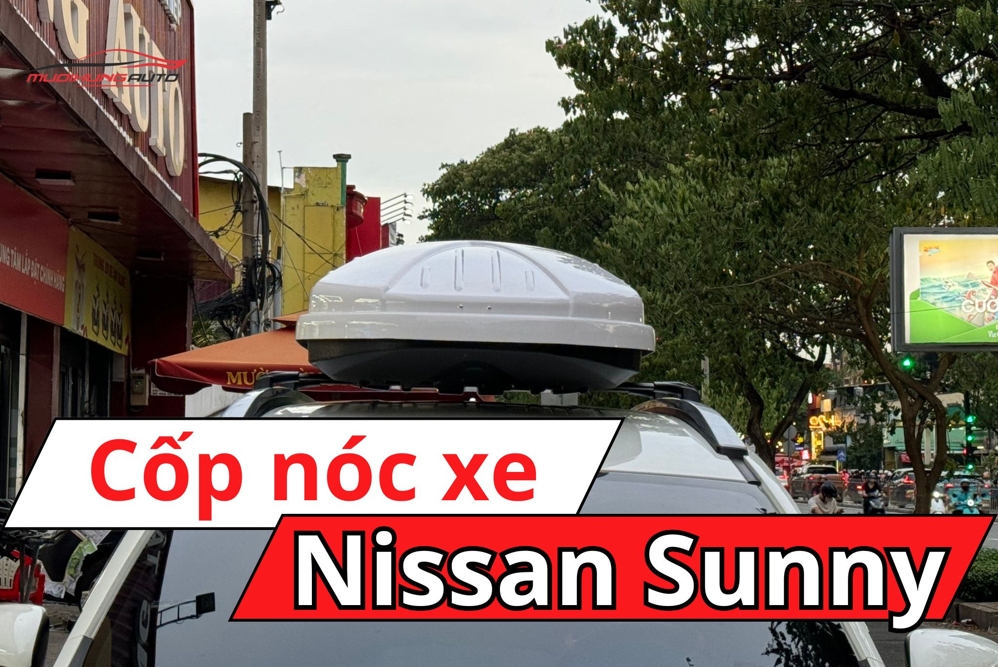 Cốp để đồ nóc xe Nissan Sunny