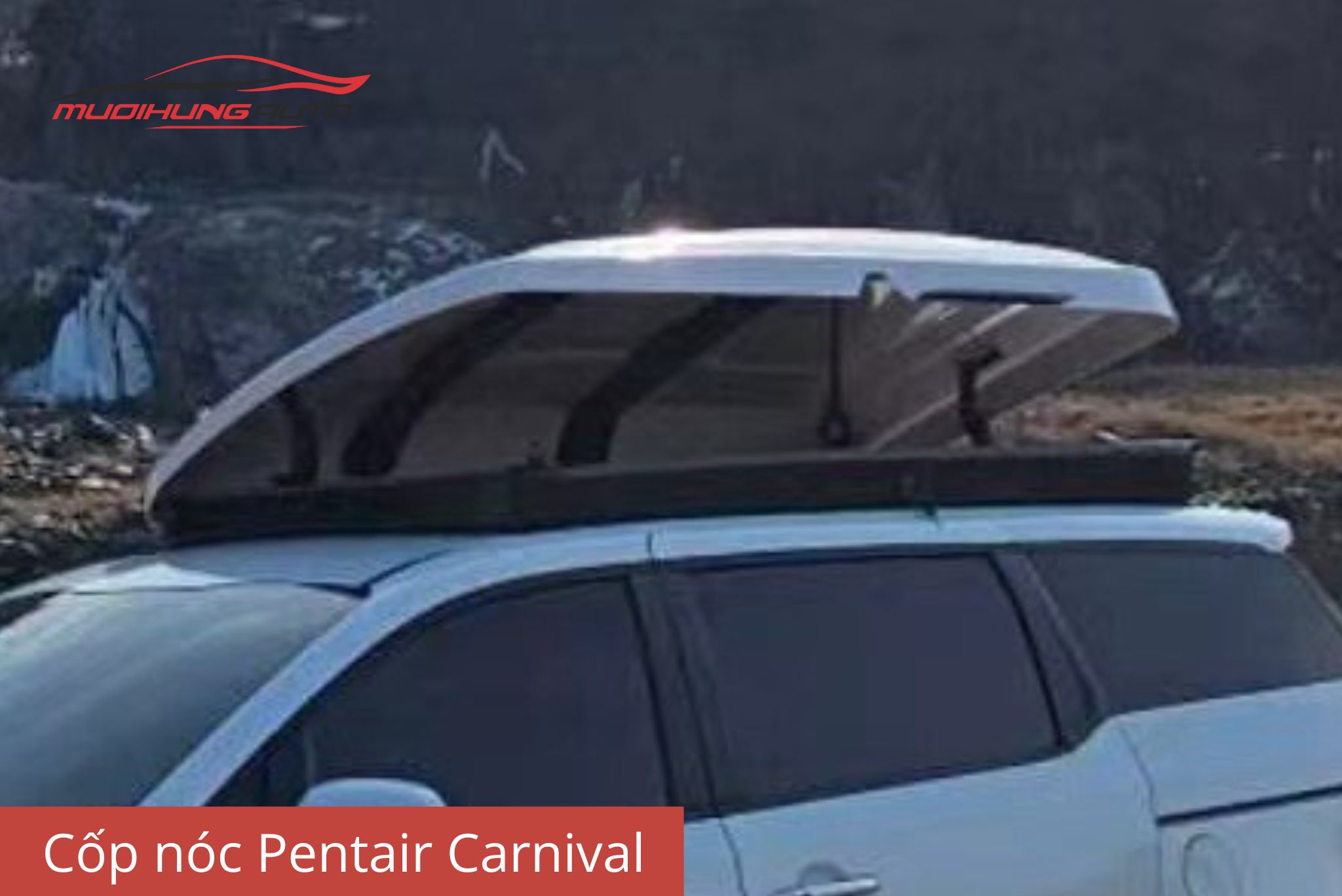 Cốp để đồ nóc xe Pentair 600L - Mã 5720