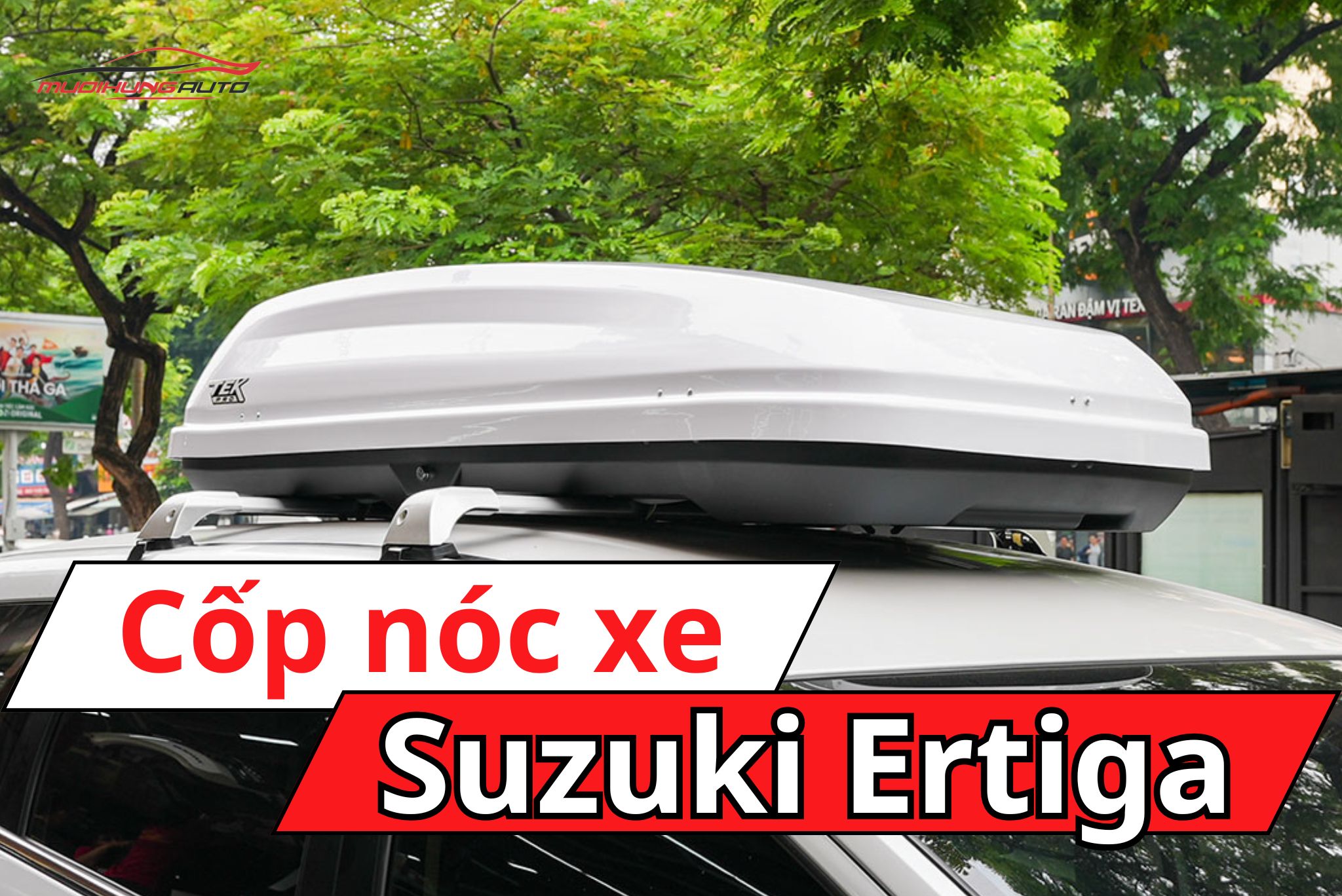 Cốp để đồ nóc xe Suzuki Ertiga
