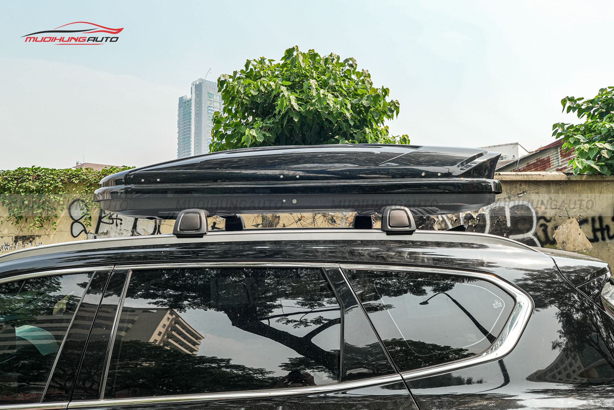 Cốp nóc cho xe Hyundai Santafe 2019