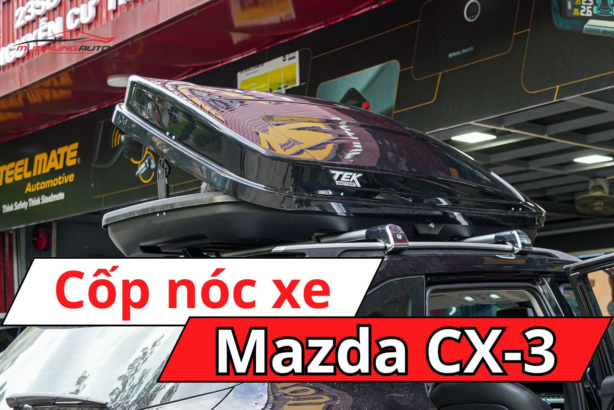 Cốp nóc cho xe Mazda CX3