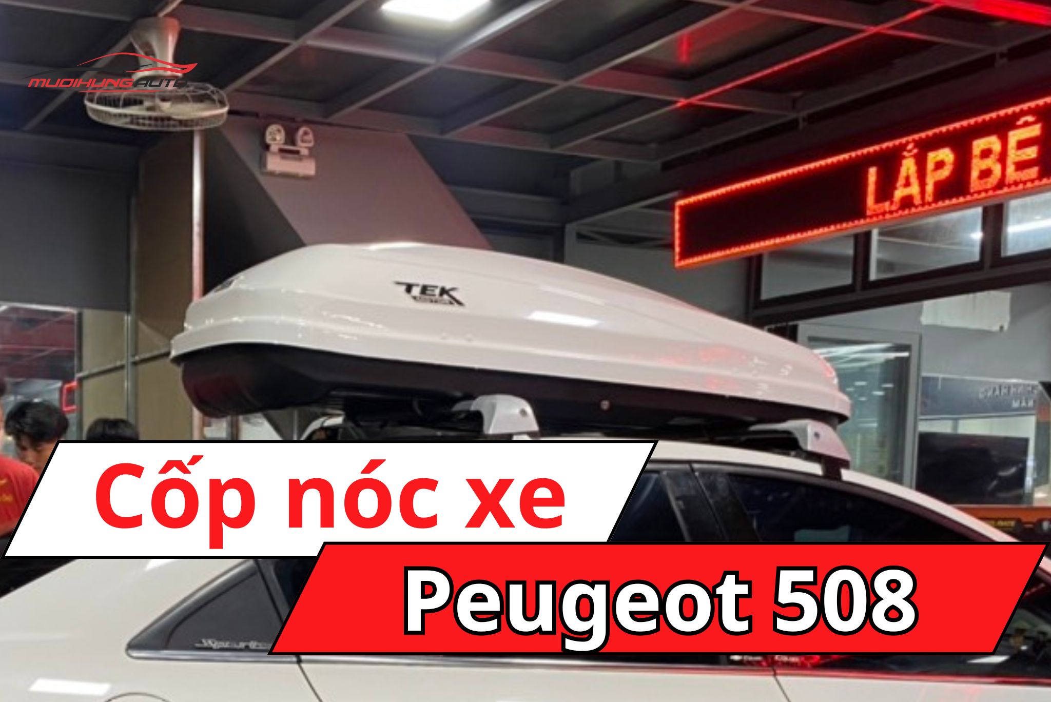 Cốp nóc cho xe Peugeot 508