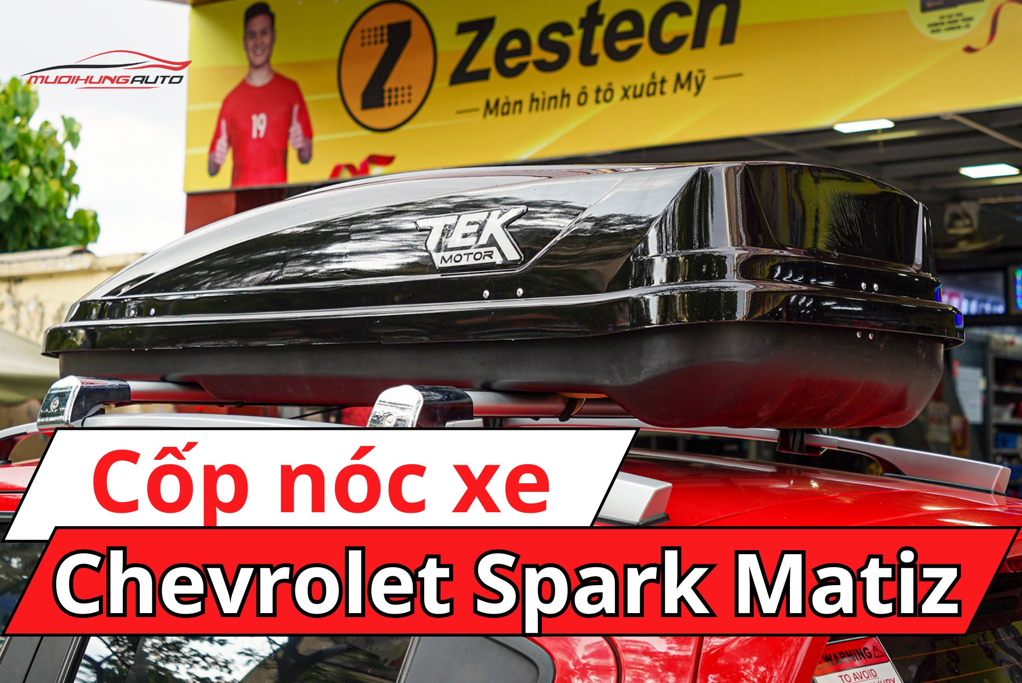 Cốp nóc ô tô Chevrolet Spark Matiz