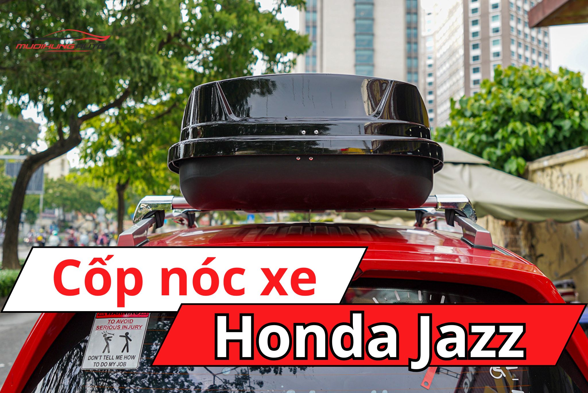 Cốp nóc ô tô Honda Jazz