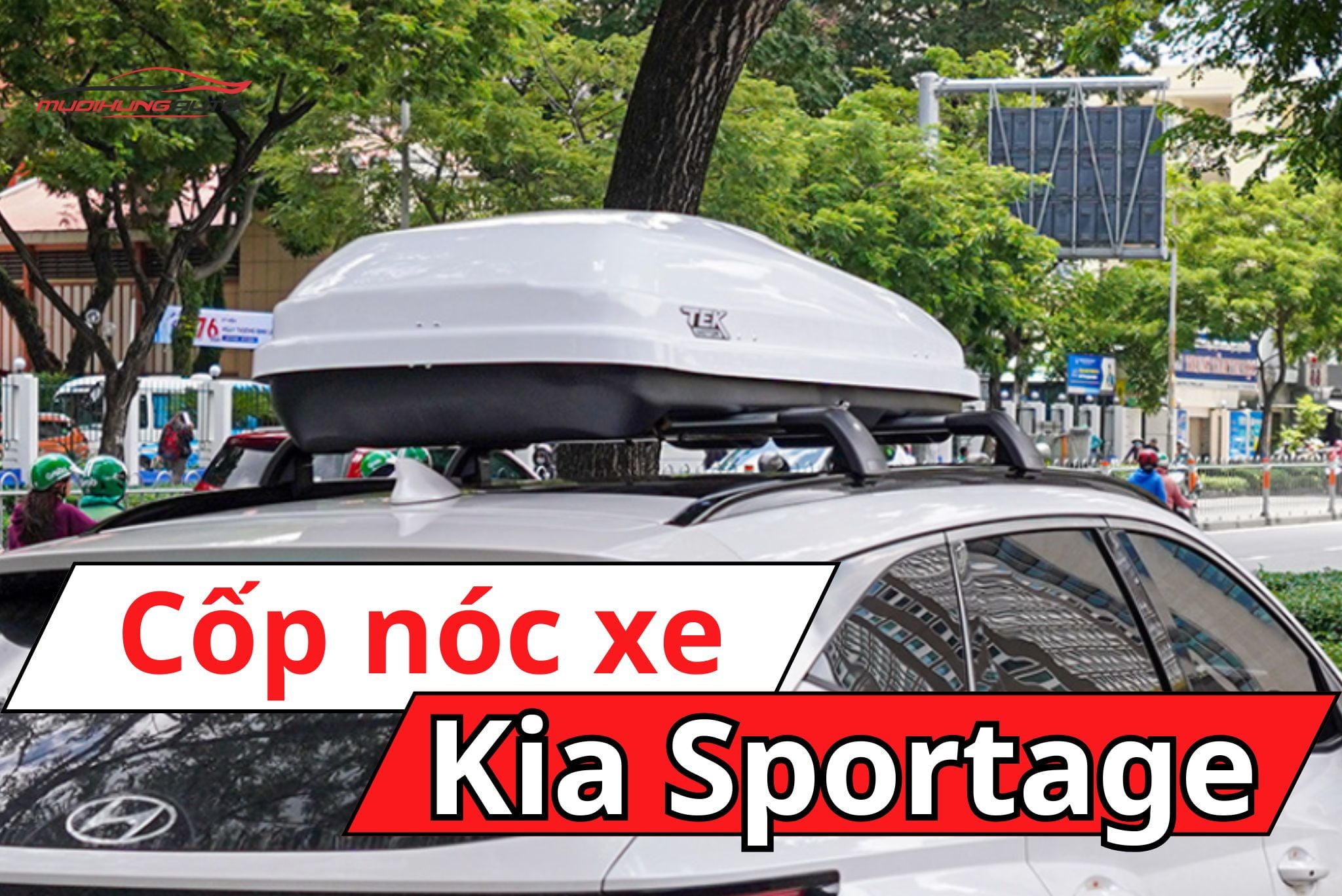 Cốp nóc ô tô Kia Sportage