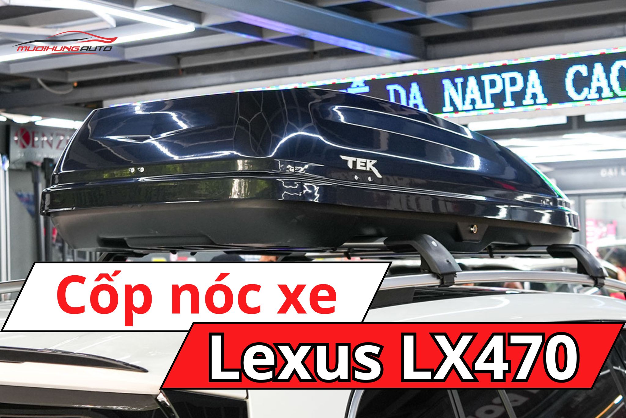 Cốp nóc ô tô Lexus LX470