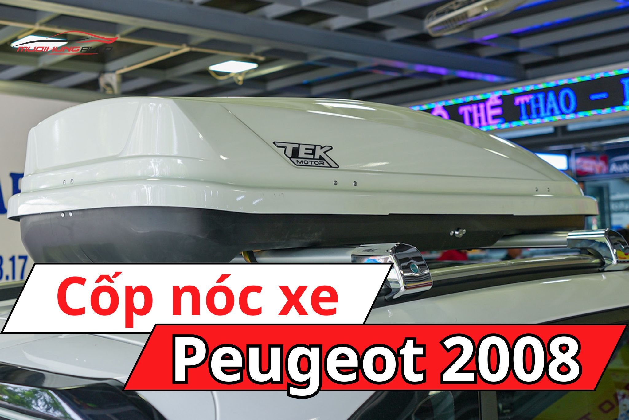 Cốp nóc ô tô Peugeot 2008