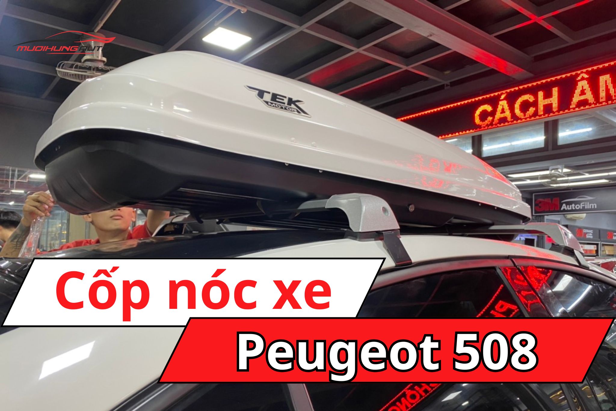 Cốp nóc ô tô Peugeot 508