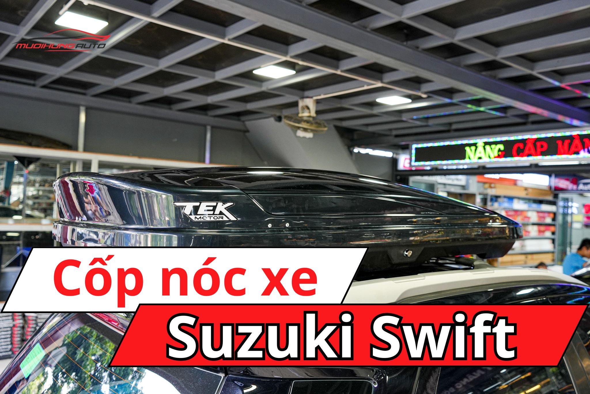 Cốp nóc ô tô Suzuki Swift
