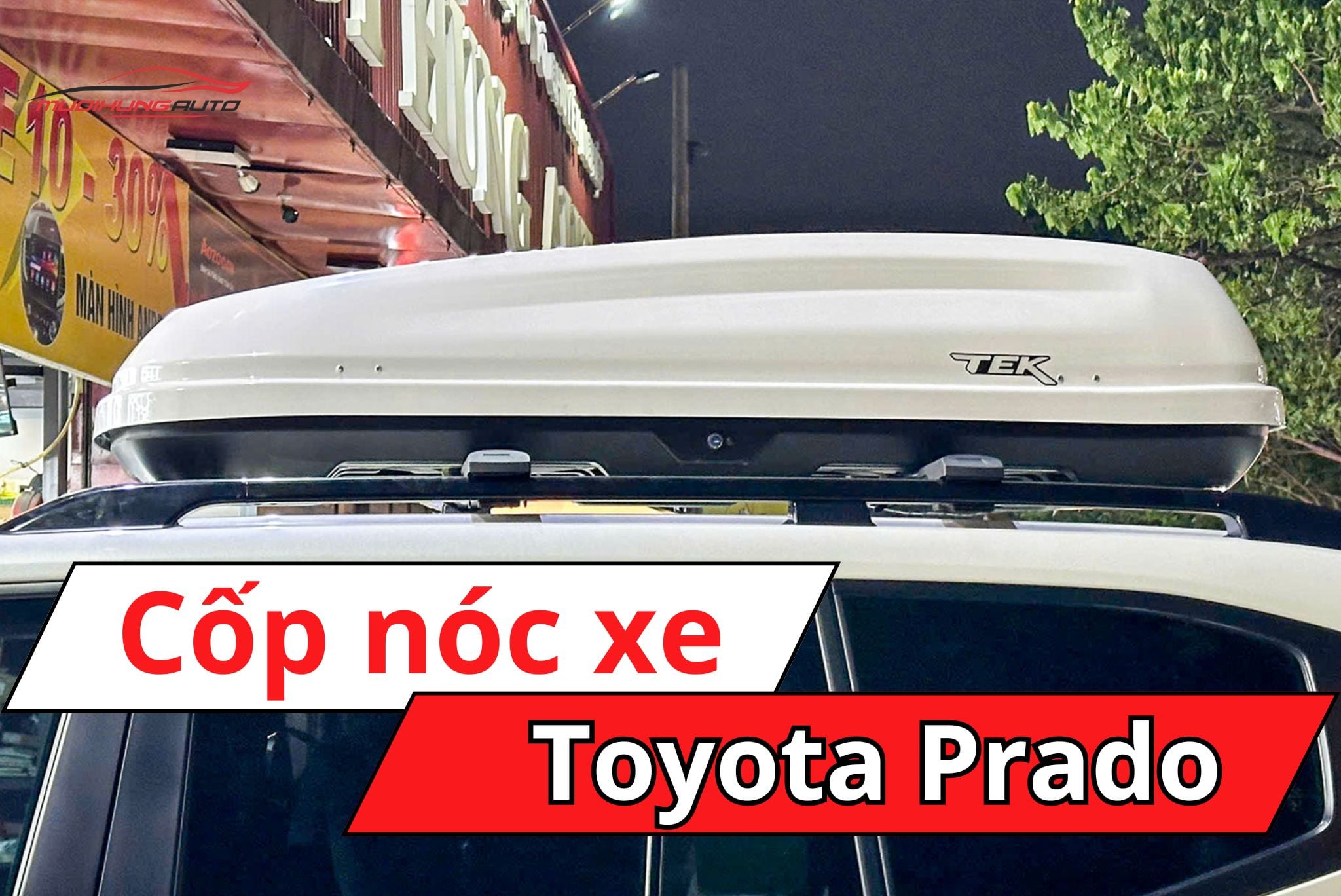 Cốp nóc ô tô Toyota Prado