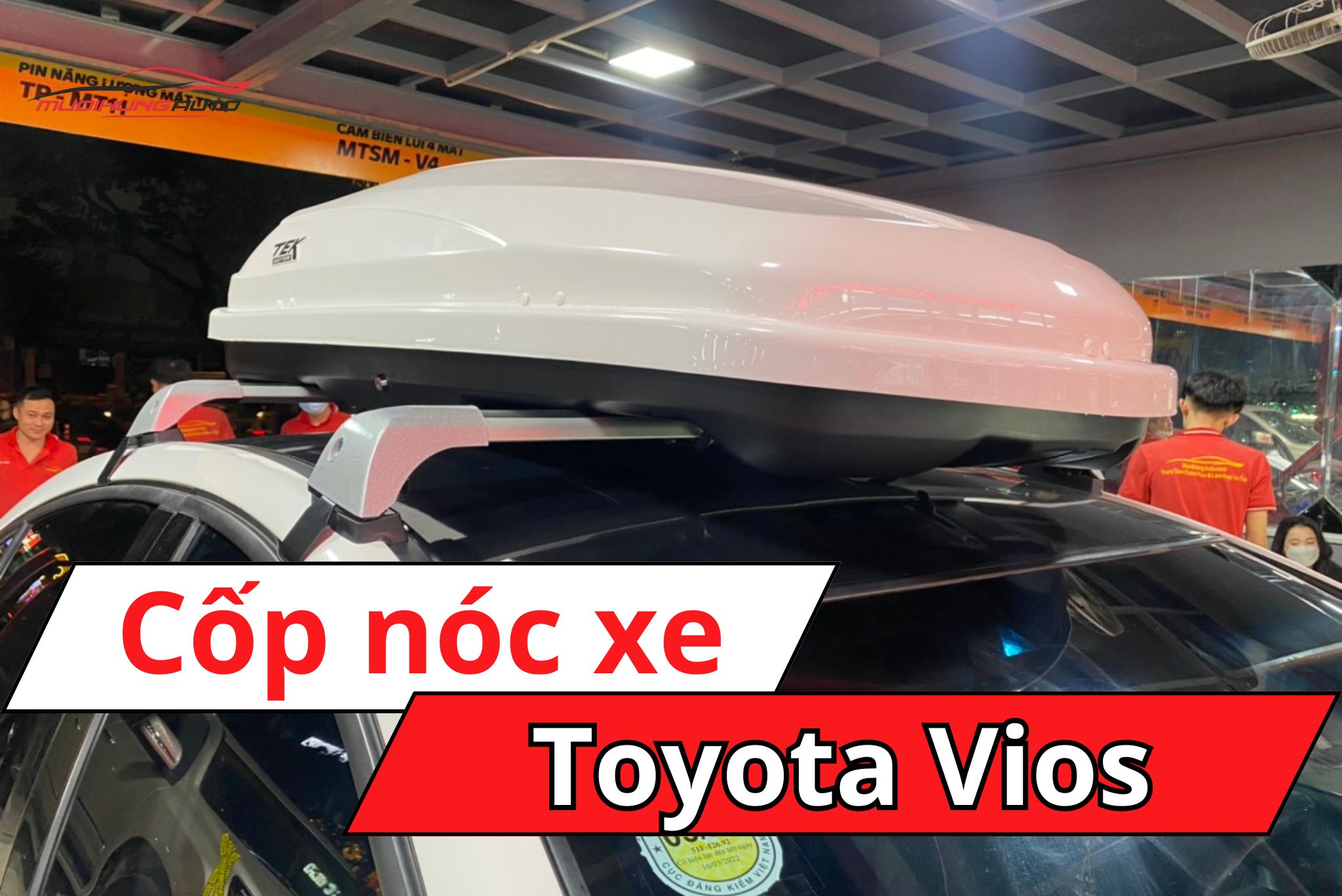 Cốp nóc ô tô Toyota Vios