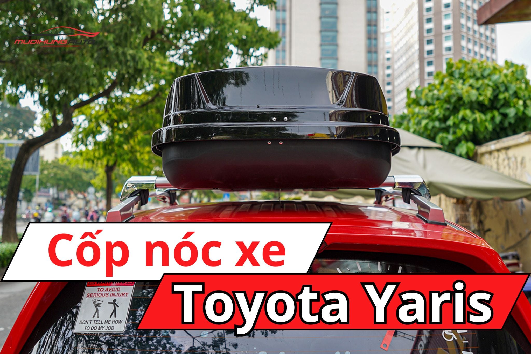 Cốp nóc ô tô Toyota Yaris