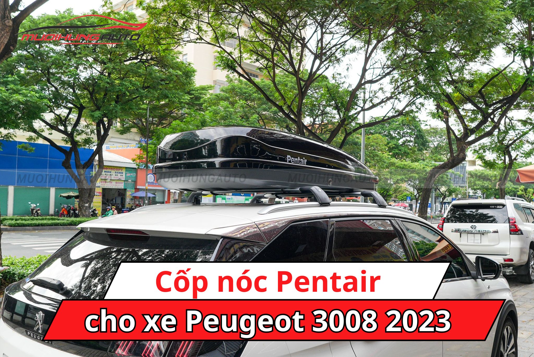 Cốp nóc Pentair cho Peugeot 3008 2023