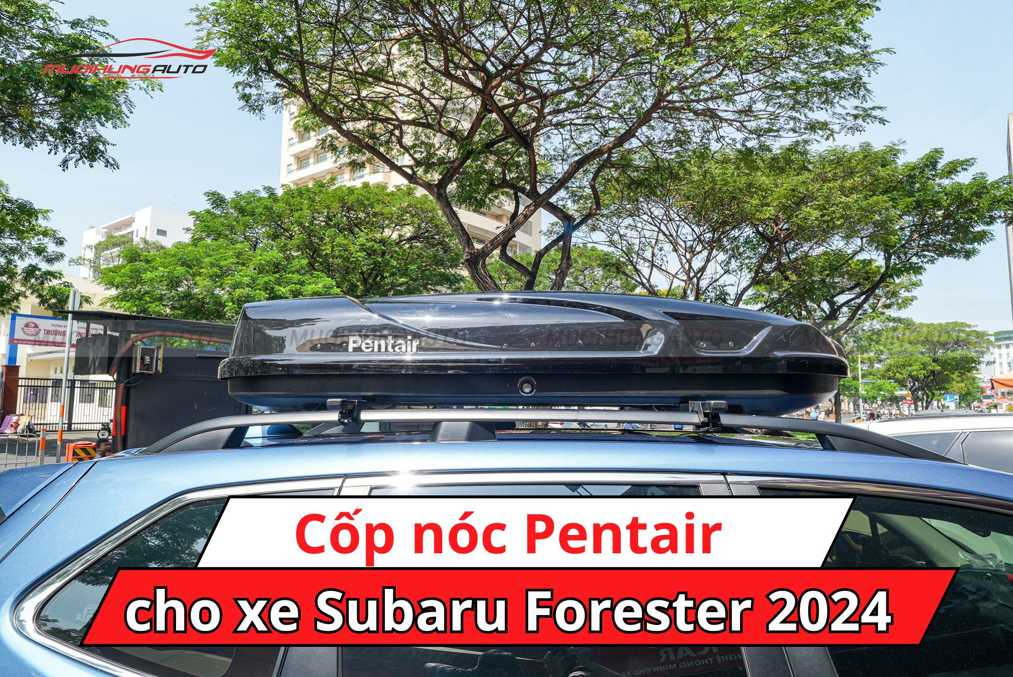Cốp nóc Pentair cho Subaru Forester 2024