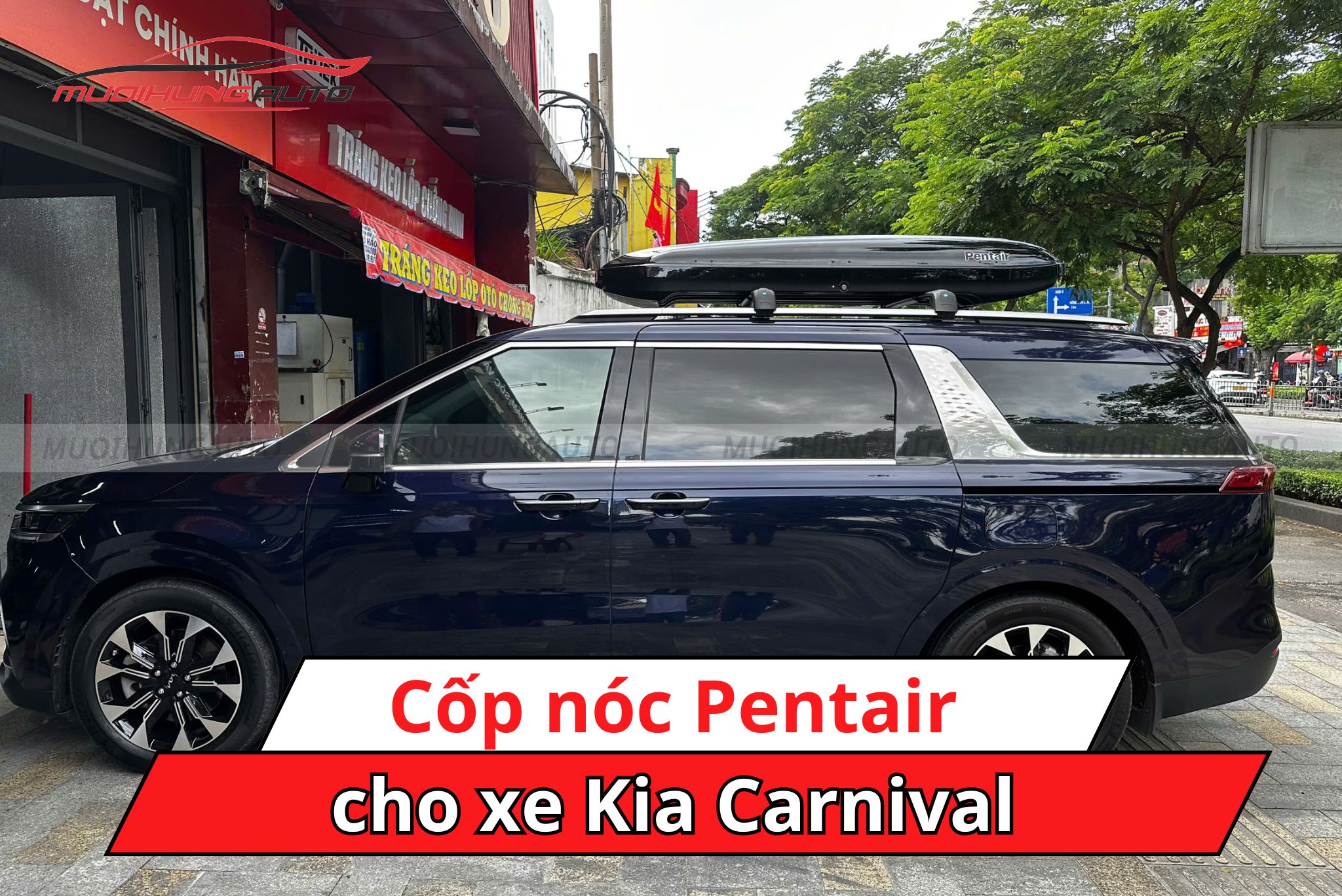 Cốp nóc Pentair cho xe Kia Carnival