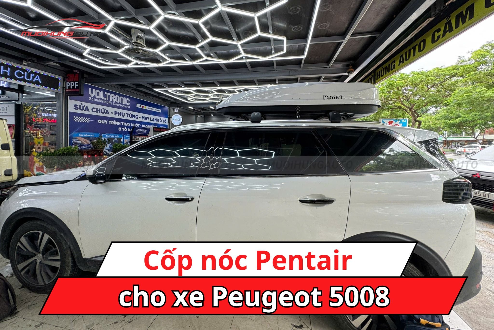 Cốp nóc Pentair cho xe Peugeot 5008