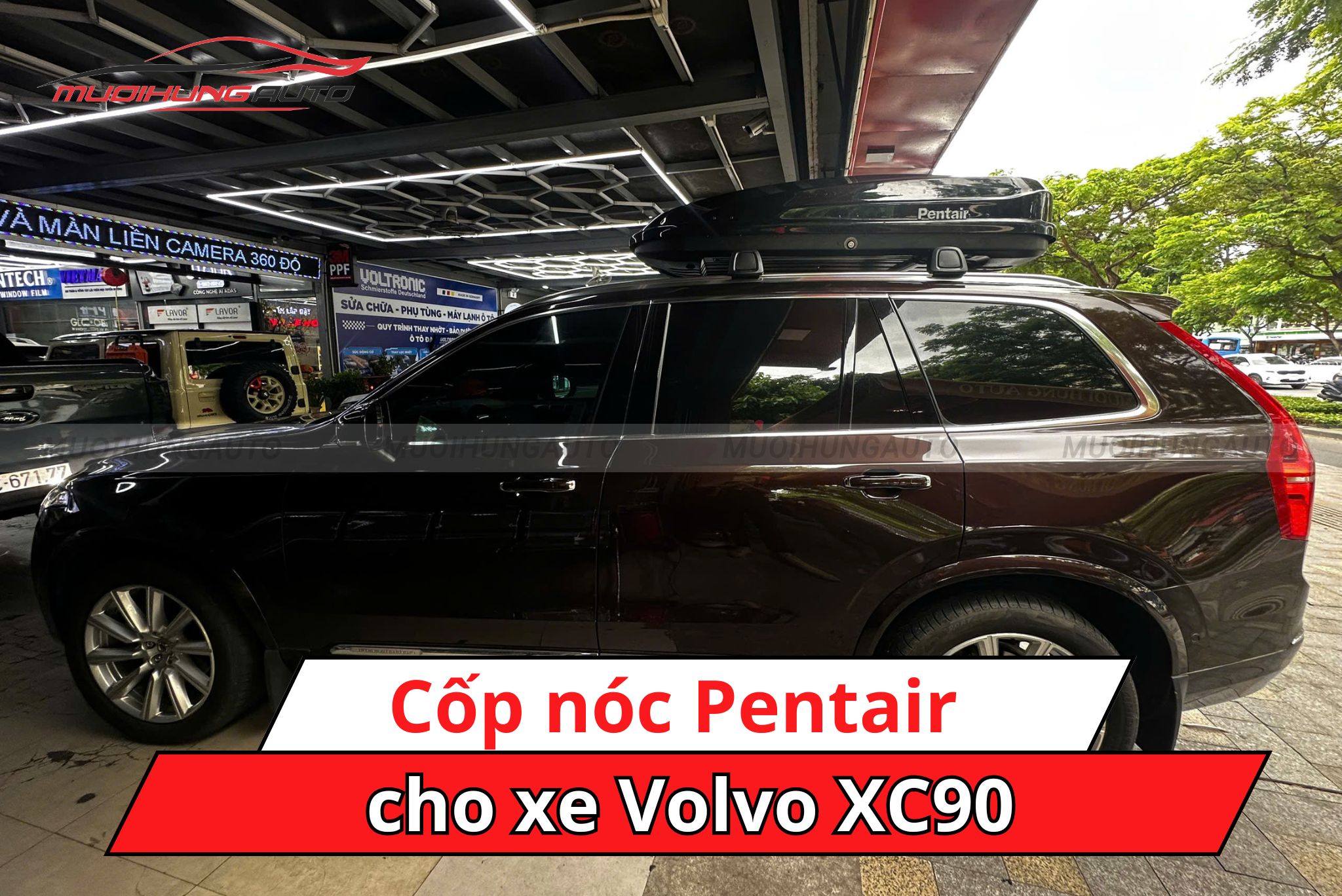 Cốp nóc Pentair cho xe Volvo XC90