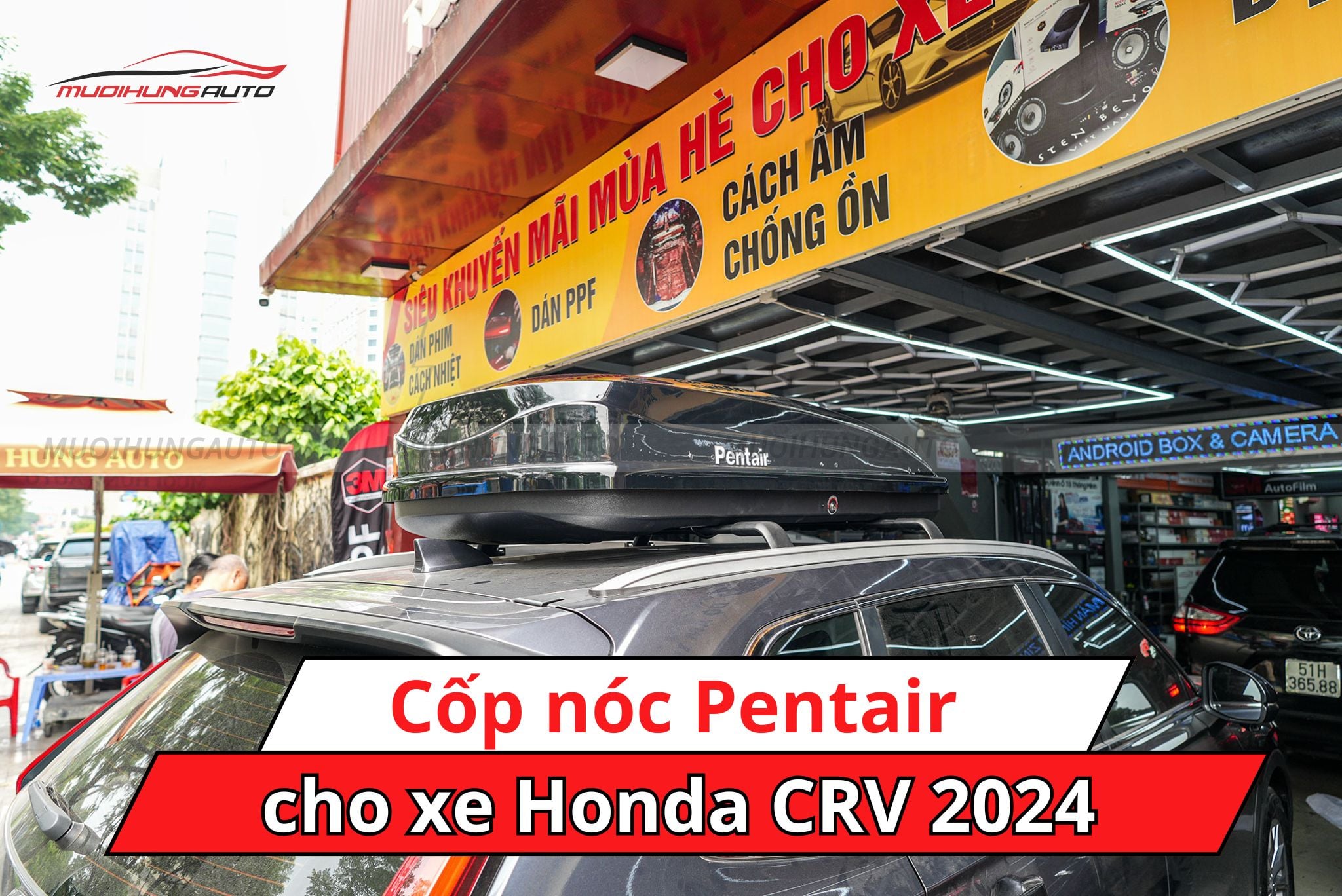 Cốp nóc Pentair Honda CRV 2024