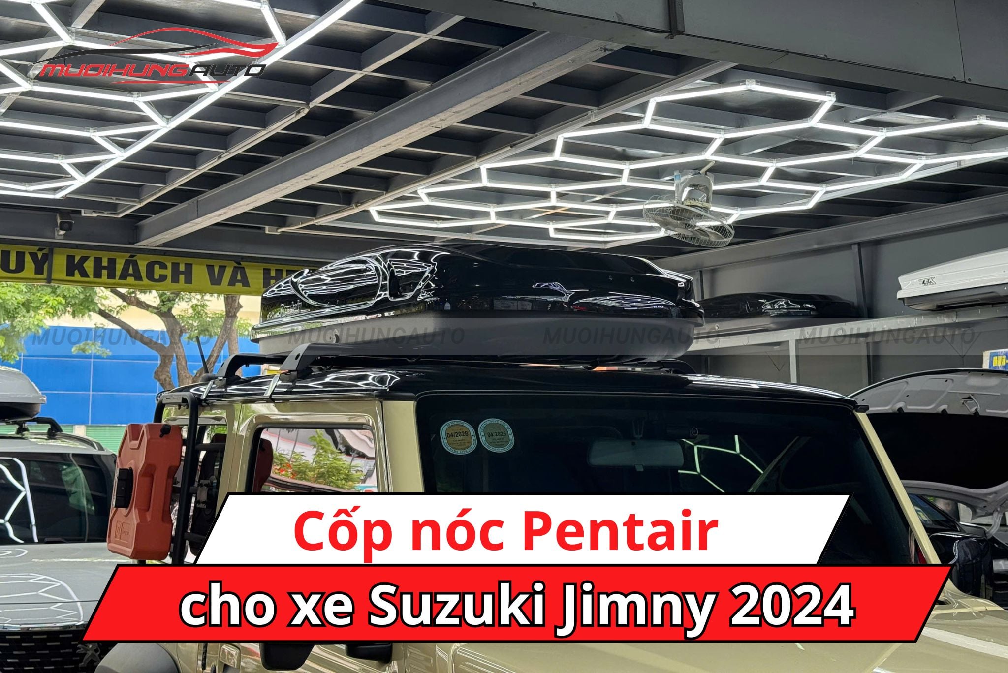 Cốp nóc Pentair ô tô Suzuki Jimny 2024