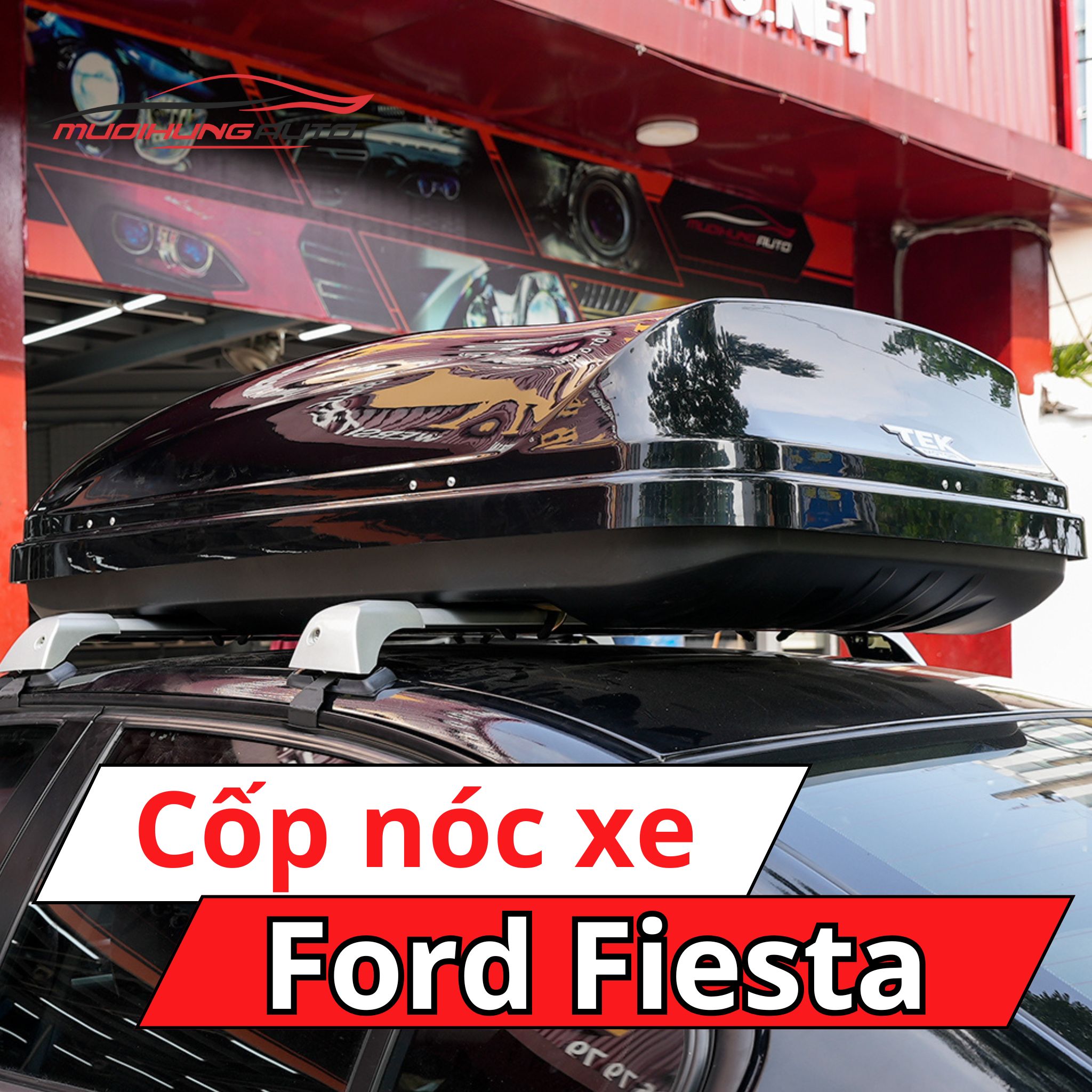 Cốp nóc xe Ford Fiesta