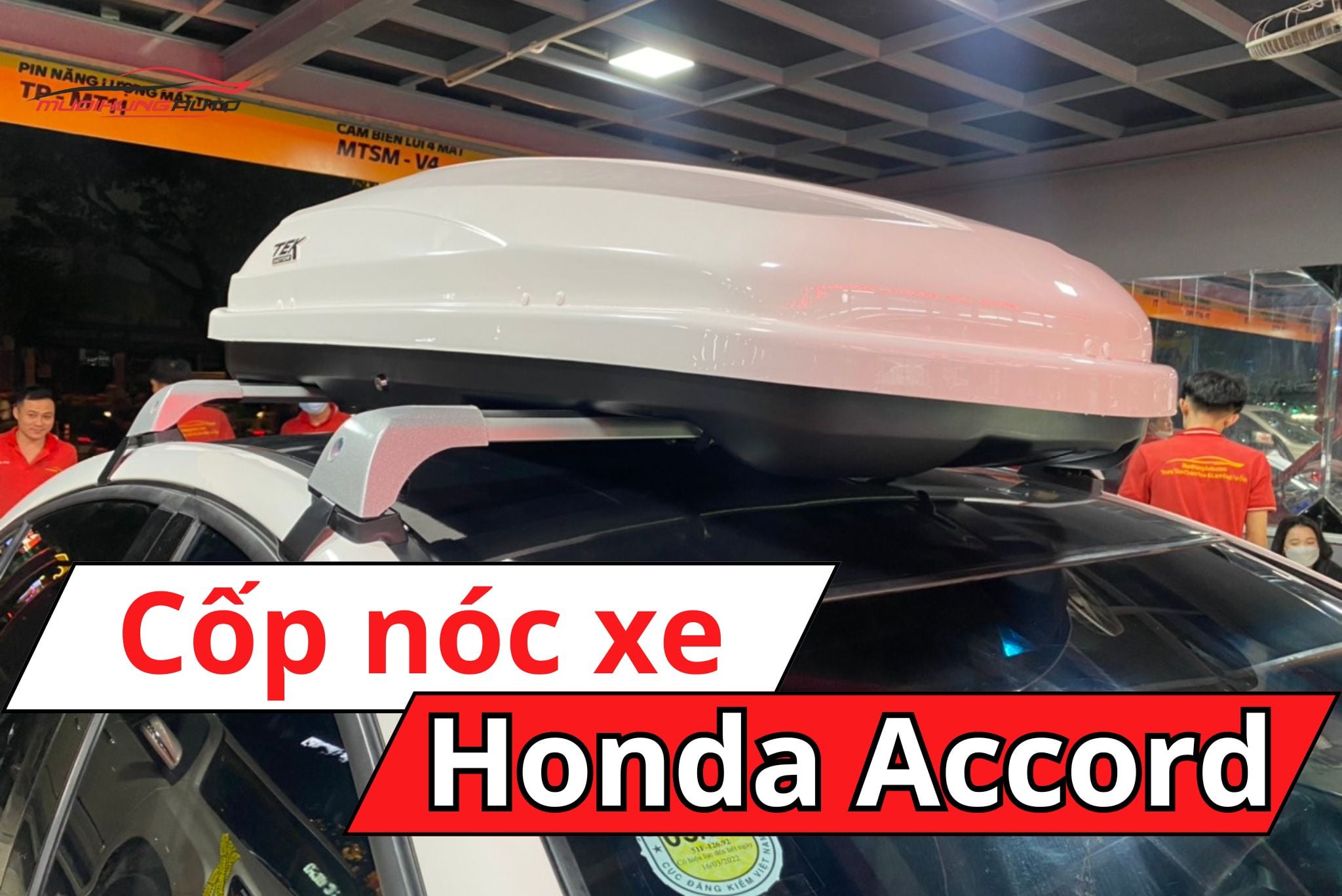 Cốp nóc phi thuyền Honda Accord
