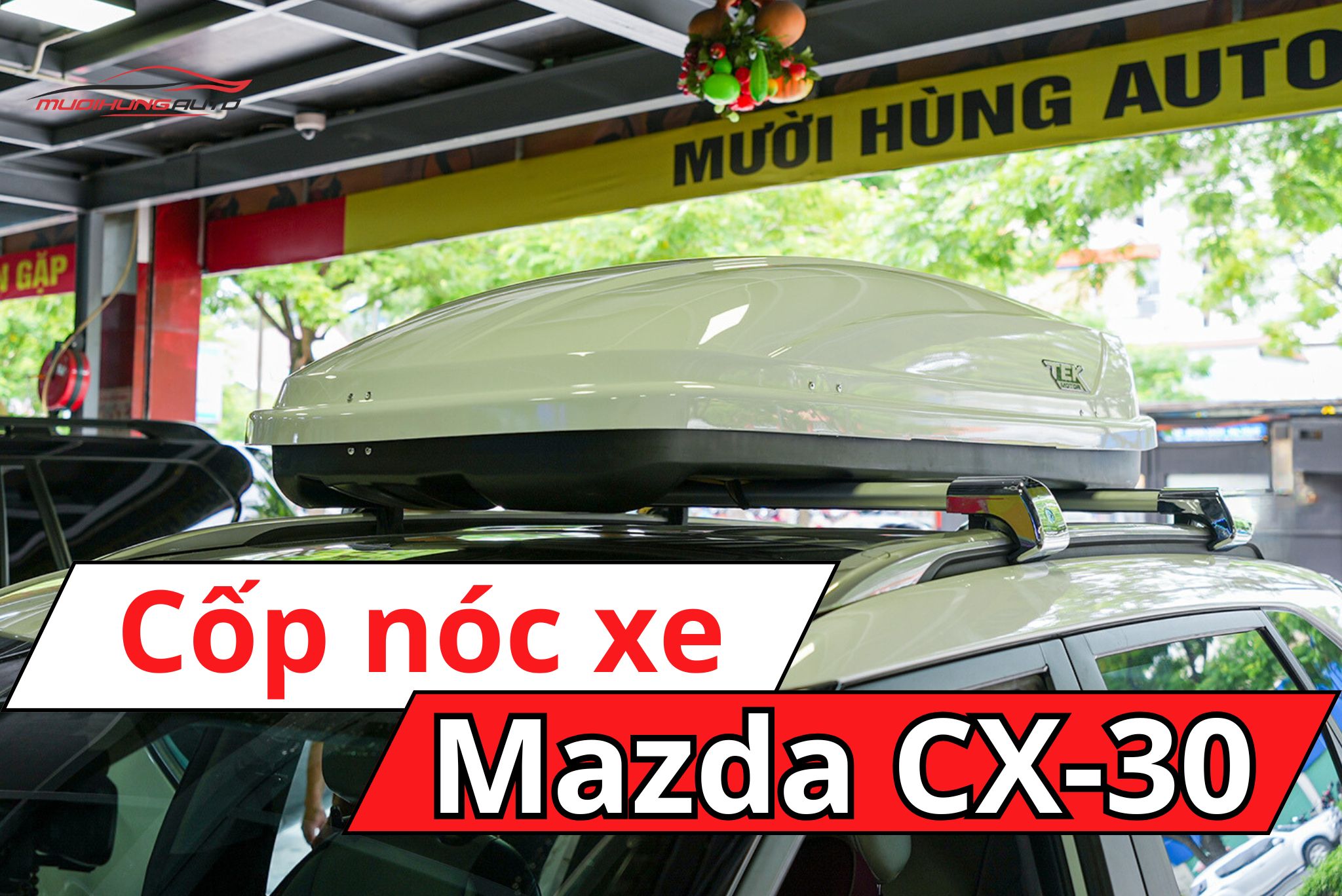 Cốp nóc phi thuyền Mazda CX-30