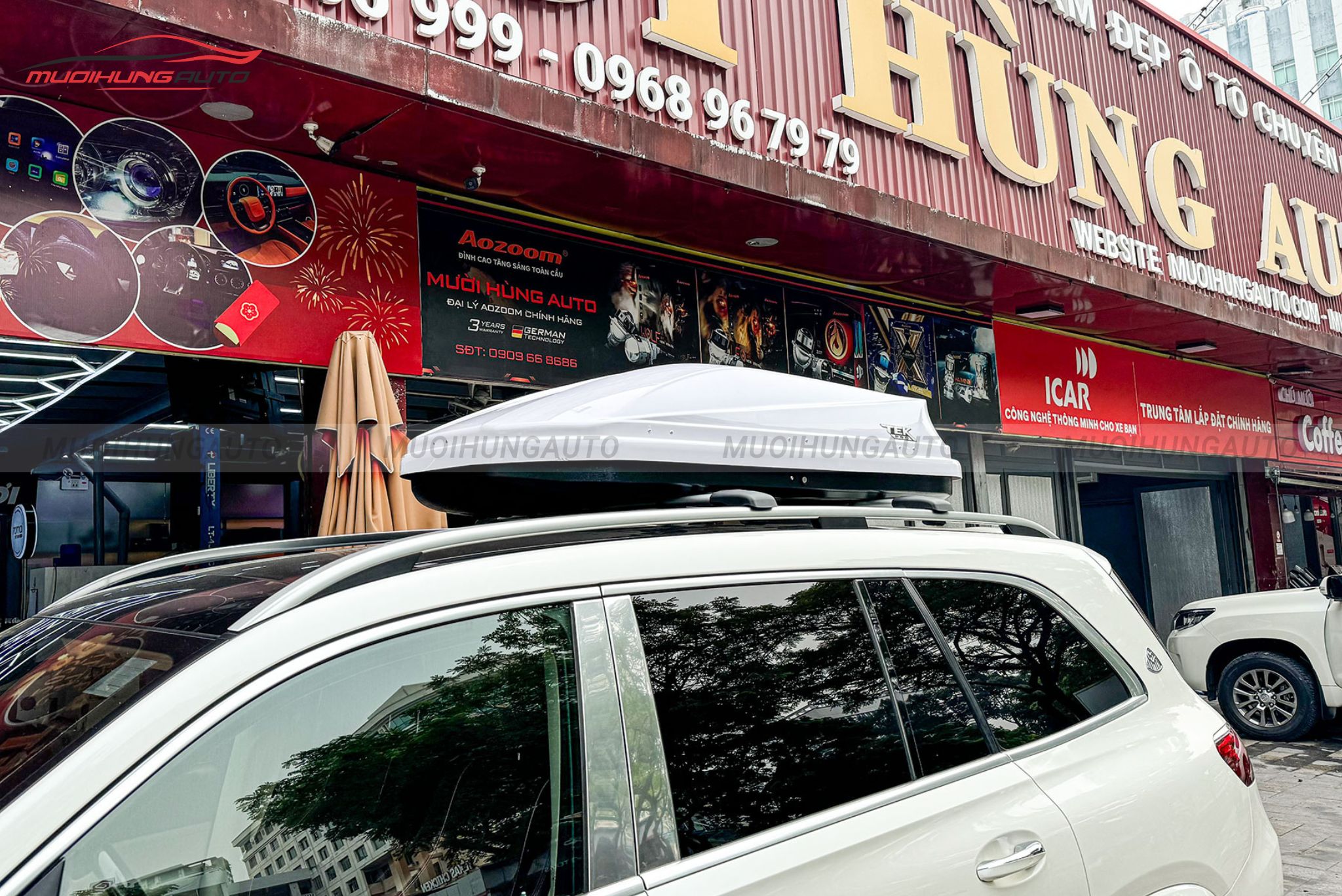 Cốp nóc phi thuyền Mercedes GLS600