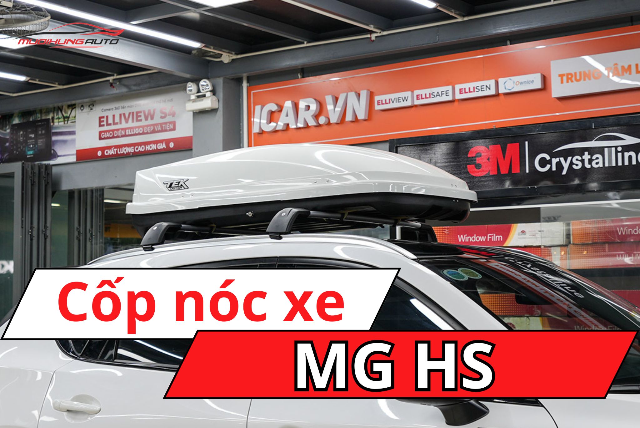 Cốp nóc phi thuyền MG HS