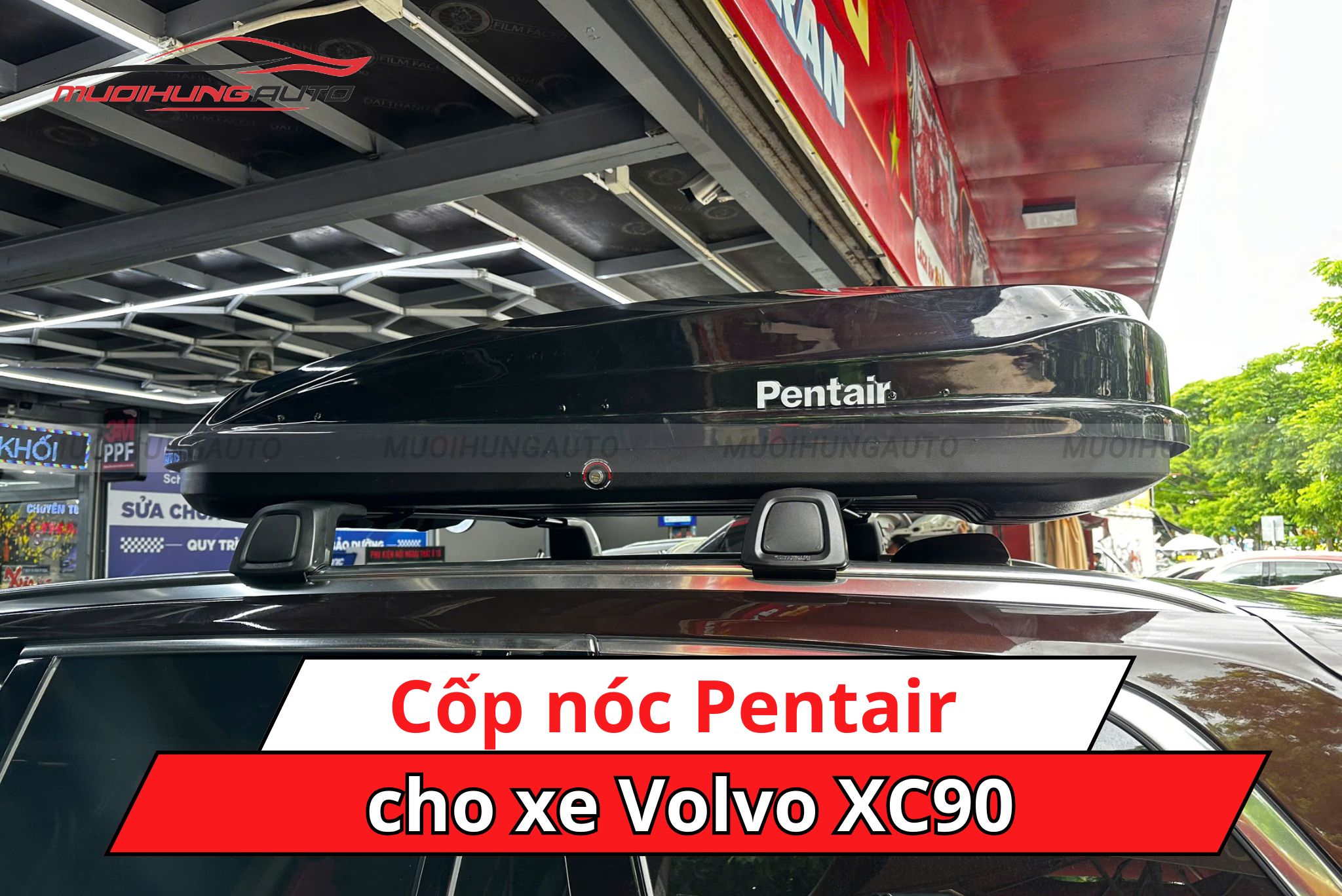 Cốp nóc phi thuyền Pentair cho Volvo XC90