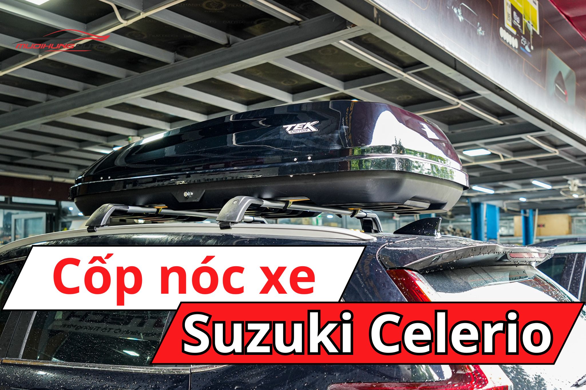 Cốp nóc phi thuyền Suzuki Celerio