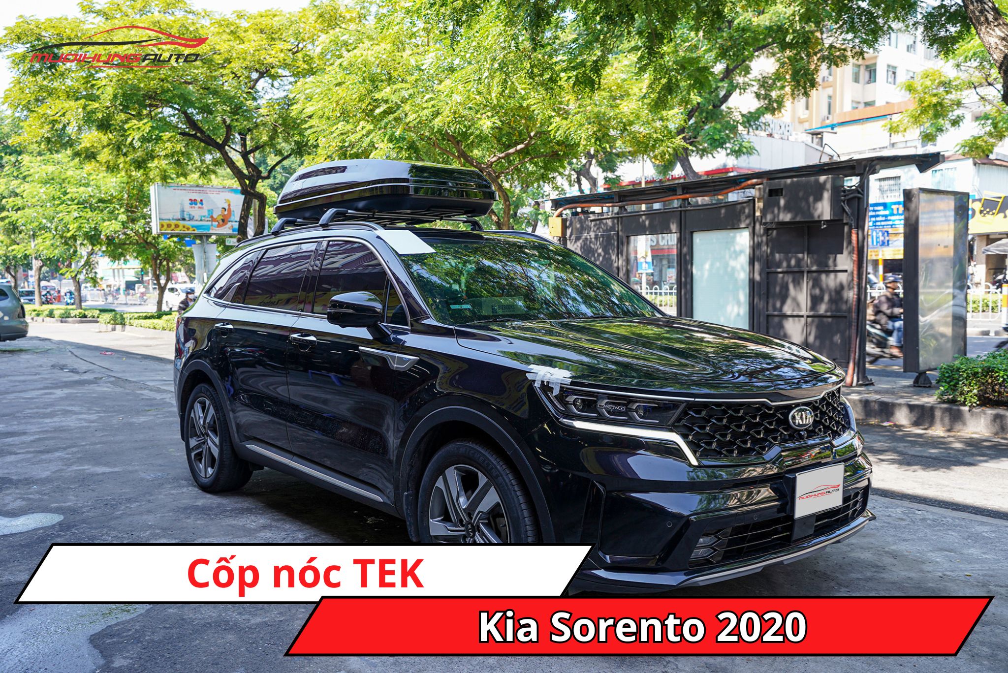 Cốp nóc phi thuyền TEK cho Kia Sorento 2020