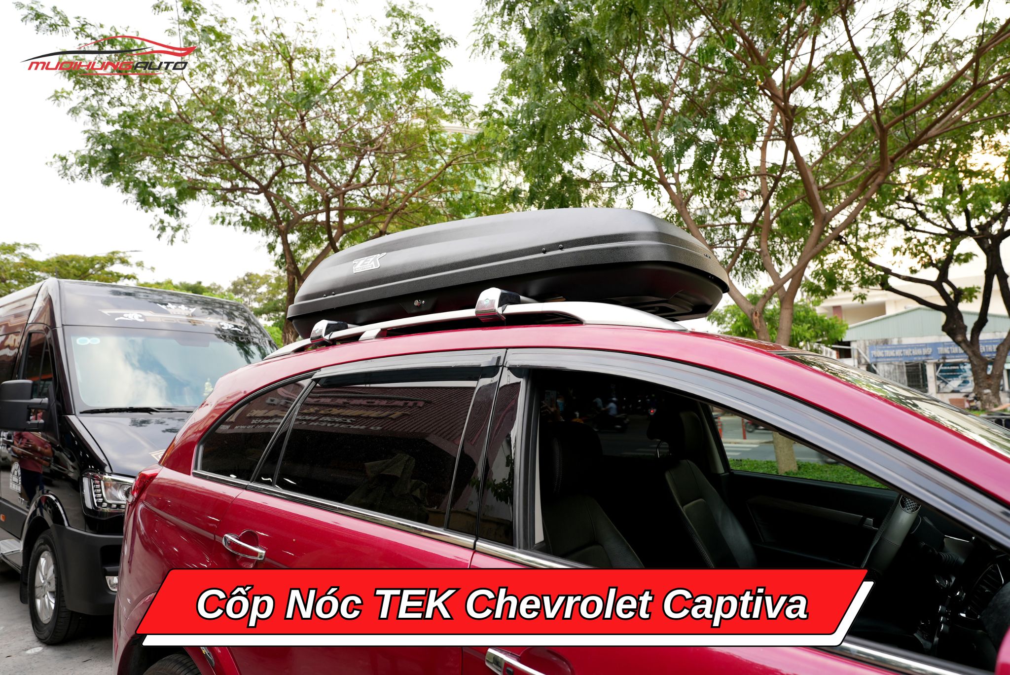 Cốp nóc phi thuyền TEK cho ô tô Chevrolet Captiva