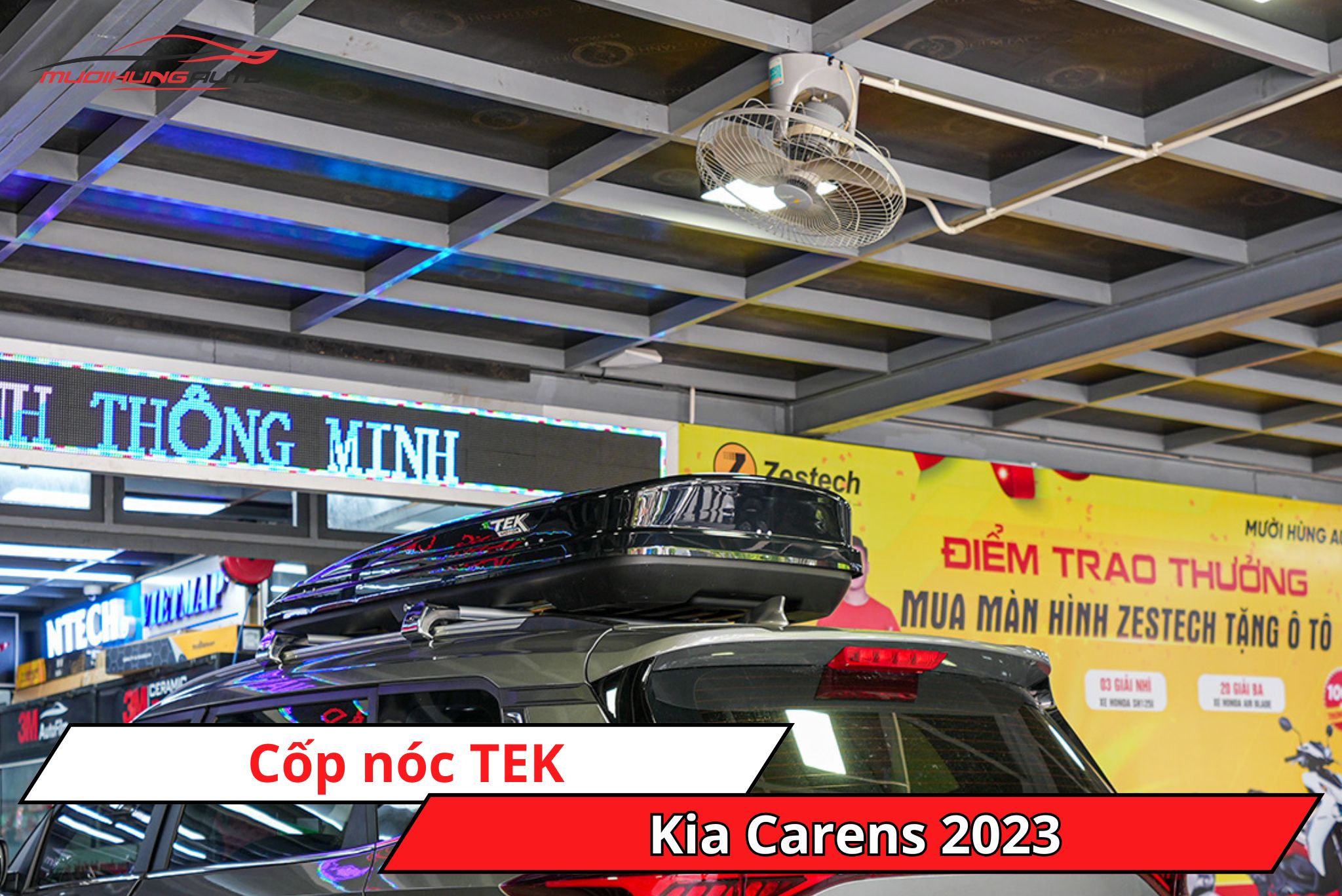 Cốp nóc phi thuyền TEK cho ô tô Kia Carens 2023