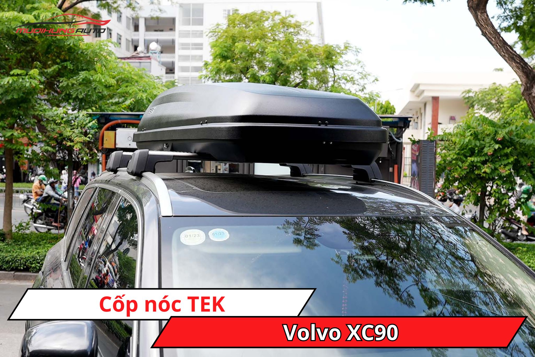 Cốp nóc phi thuyền TEK cho Volvo XC90