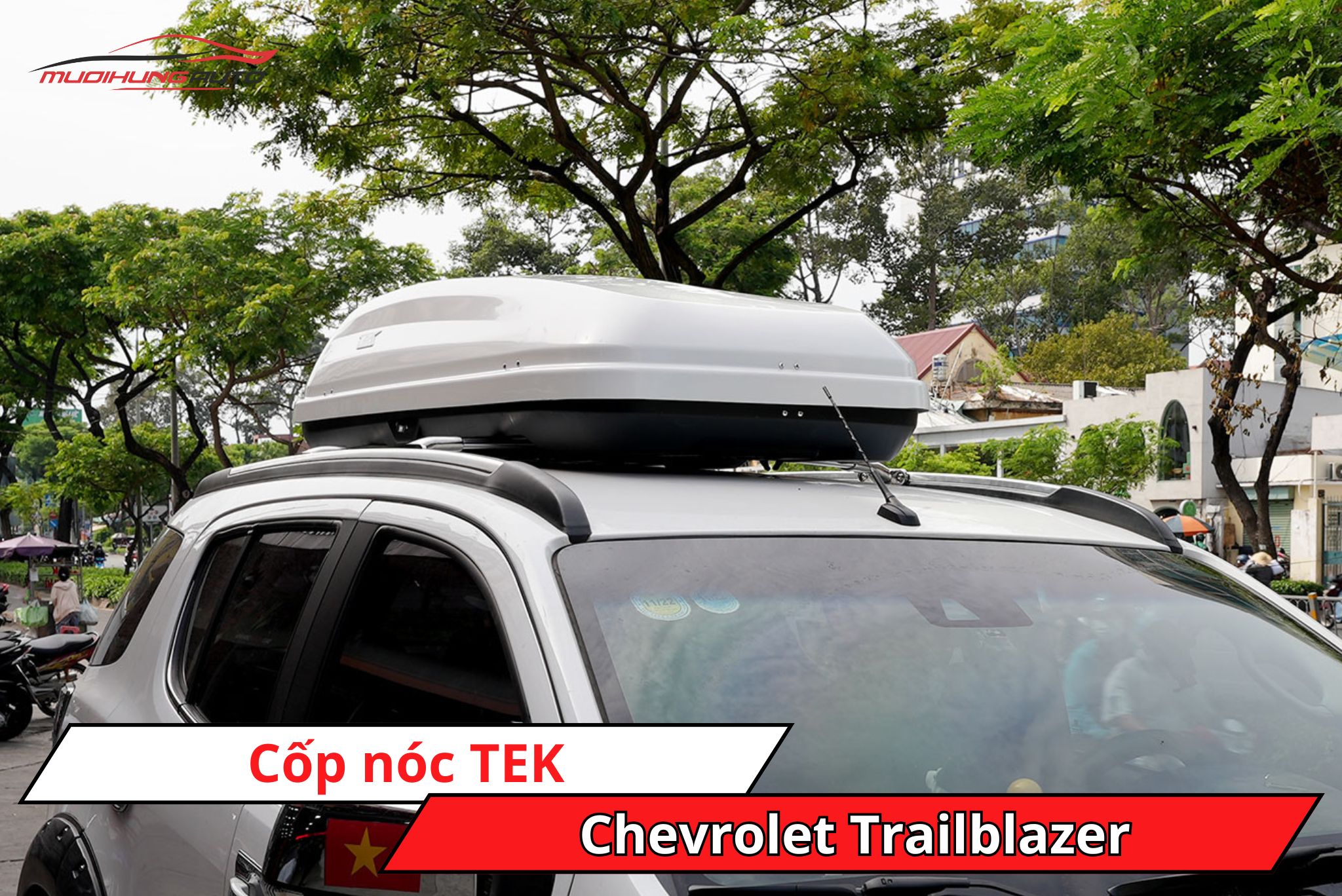 Cốp nóc phi thuyền TEK cho xe Chevrolet Trailblazer