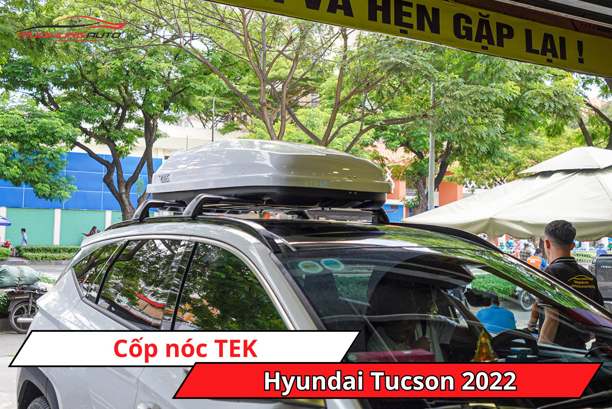 Cốp nóc phi thuyền TEK cho xe Hyundai Tucson 2022