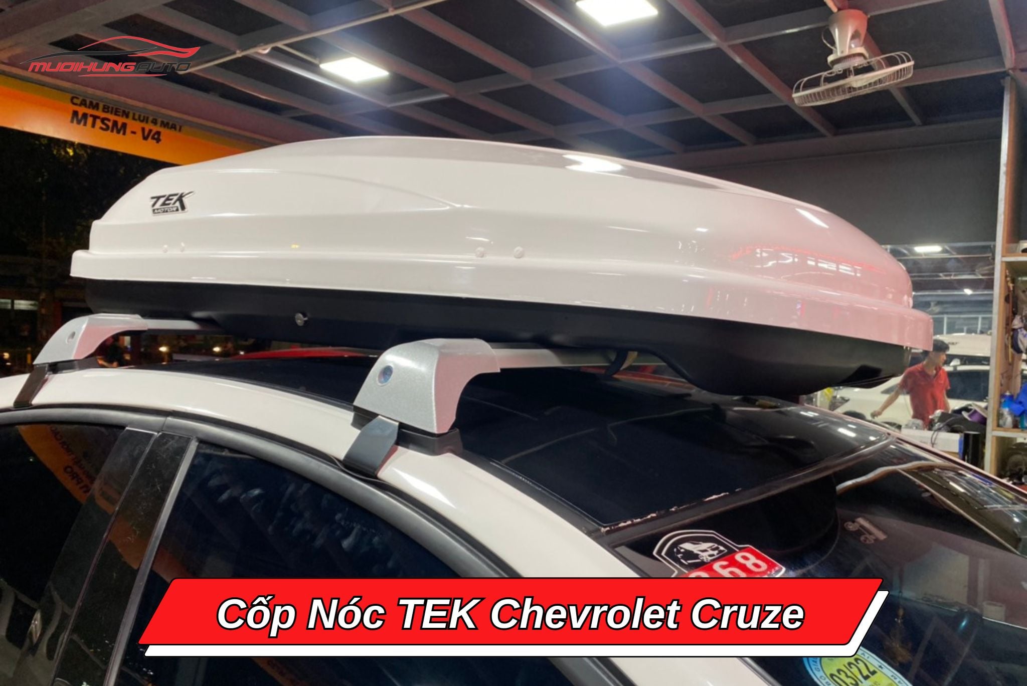 Cốp nóc phi thuyền TEK xe Chevrolet Cruze