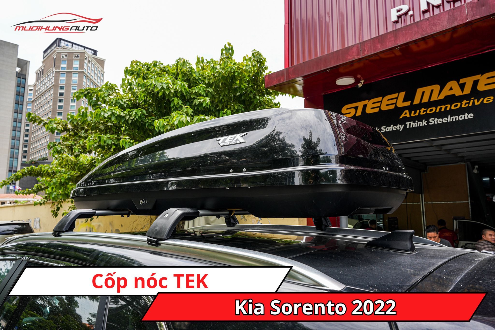 Cốp nóc phi thuyền TEK xe Kia Sorento 2022