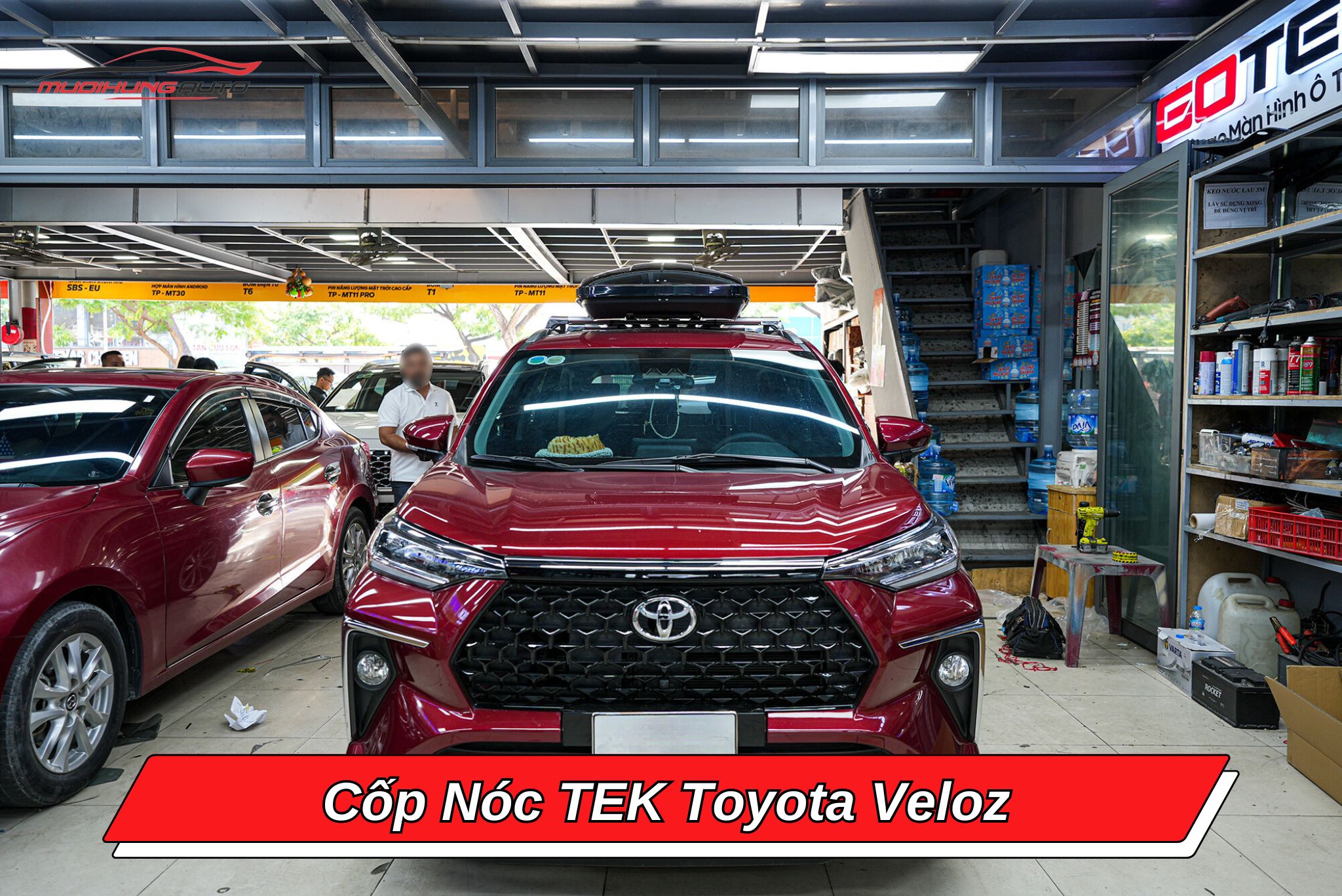 Cốp nóc phi thuyền TEK xe Toyota Veloz